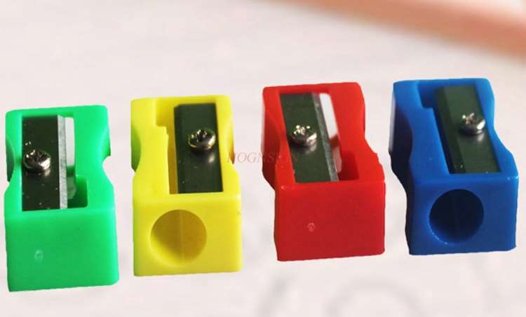 30pcs Small Pencil Sharpener Student Pencil Sharpener Simple Portable Fine Art Sharpener Child Pencil Sharpener