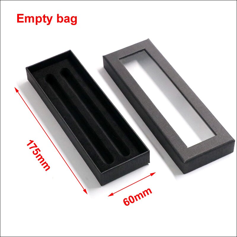 Estuche de plástico y Metal para lápices, bolsa pequeña y fina de aleación de aluminio, ideal para de niños, varios artículos de papelería, 1 unidad: C box empty