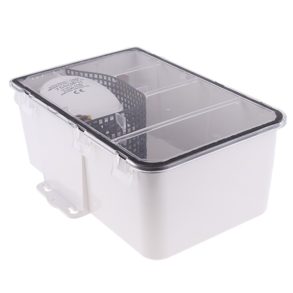 Stiefel Marine Dusche Sumpf Pumpe Ablauf Bausatz-Dusche Pumpe System, 12 v, 750 GPH-Multi-Hafen Einlass