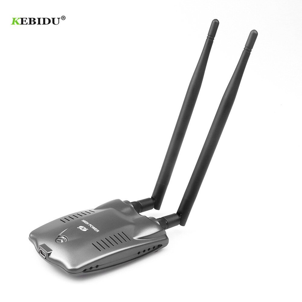 Usb 2.0 Draadloze Netwerkkaart BT-N9100 Beini Gratis Internet High Power 3000Mw Dual Antenne Wifi Rtl 8192FM