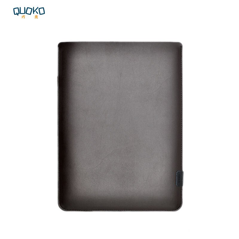 Ultradunne superslanke hoes, microvezel lederen laptoptas voor MacBook Air Pro 13 14 15 16 Mac 12: 15-inch / Oranje