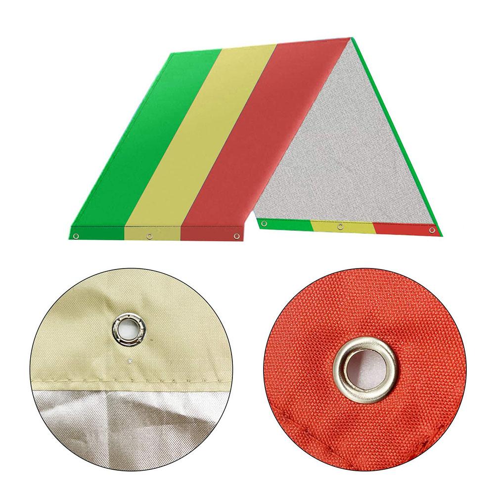 Columpio sombra impermeable dosel del techo jardinería instalaciones Columpio de jardín sombra cubierta toldo de lona para jardín Patio