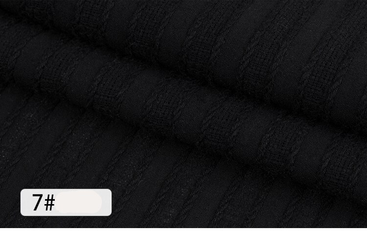 Enfärgat bomullstyg för babysängkläder textil lapptäcke diy handgjort sömnadstyg material: 7 / En meter