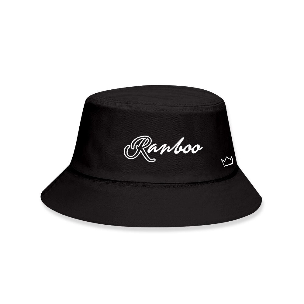 Ranboo hat ranbucket hat brevtryk ranboo bucket hat dream smp fisherman& #39 ;s hat