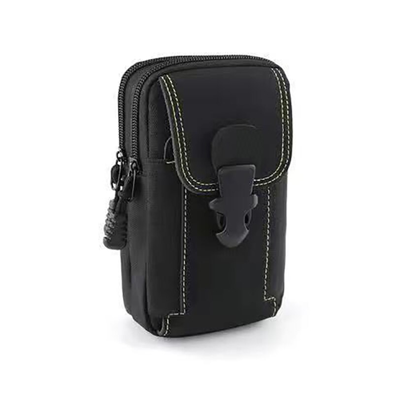 Bolsa de lona impermeable para teléfono móvil, funda tipo billetera, cinturón, monedero, funda para teléfono: BK3