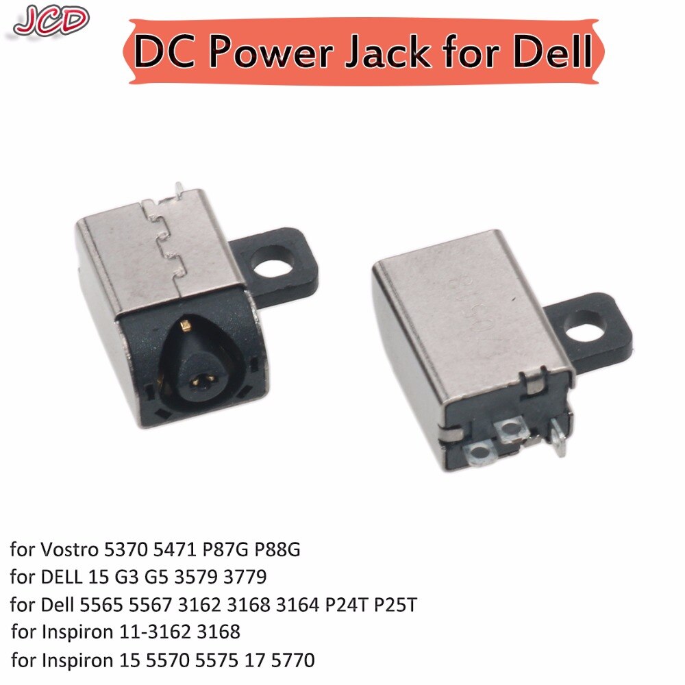 Jcd Voor Vostro 5370 5471 Laptop Dc Power Jack Kabel Poort Plug Voor Dell Voor Inspiron 11 15 3000 3148 7000 7558 7568 7353 7568