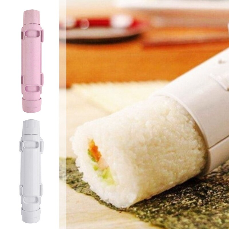 Sushi Maker Roller Rice Mold Sushi Bazooka Groente Vlees Rolling Tool Diy Sushi Making Machine Sushi Tool