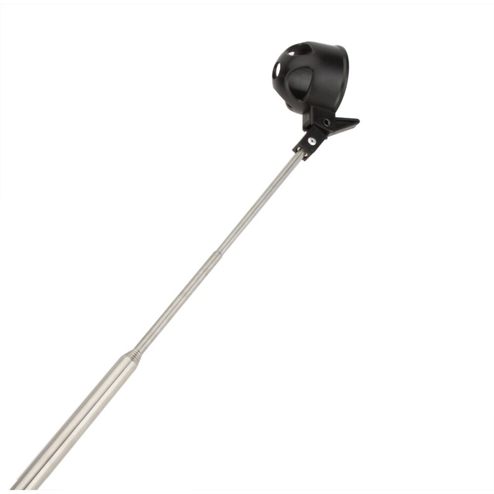 Træning rustfrit stål pick up værktøj tilbehør skridsikker bærbar fangst udendørs teleskopisk golfbold retriever