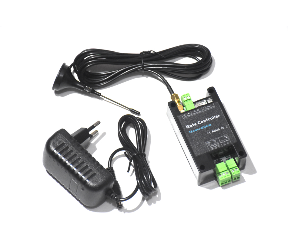 Abridor de puerta corredera para garaje, interruptor de relé con Control remoto de acceso inalámbrico, con llamada gratis, GSM, 200 usuarios: 3 G long ANT adapter