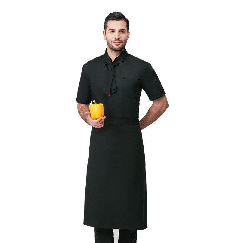 Chef restaurant waiter overalls uniform hotel dining restaurant waiter overalls
