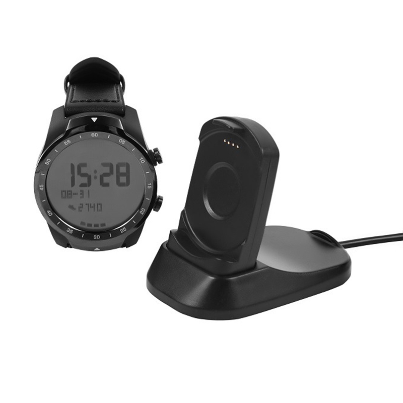 1pc support chargeur usb pour Ticwatch Pro Dock support adaptateur câble montre intelligente support magnétique/ligne chargeur accessoires