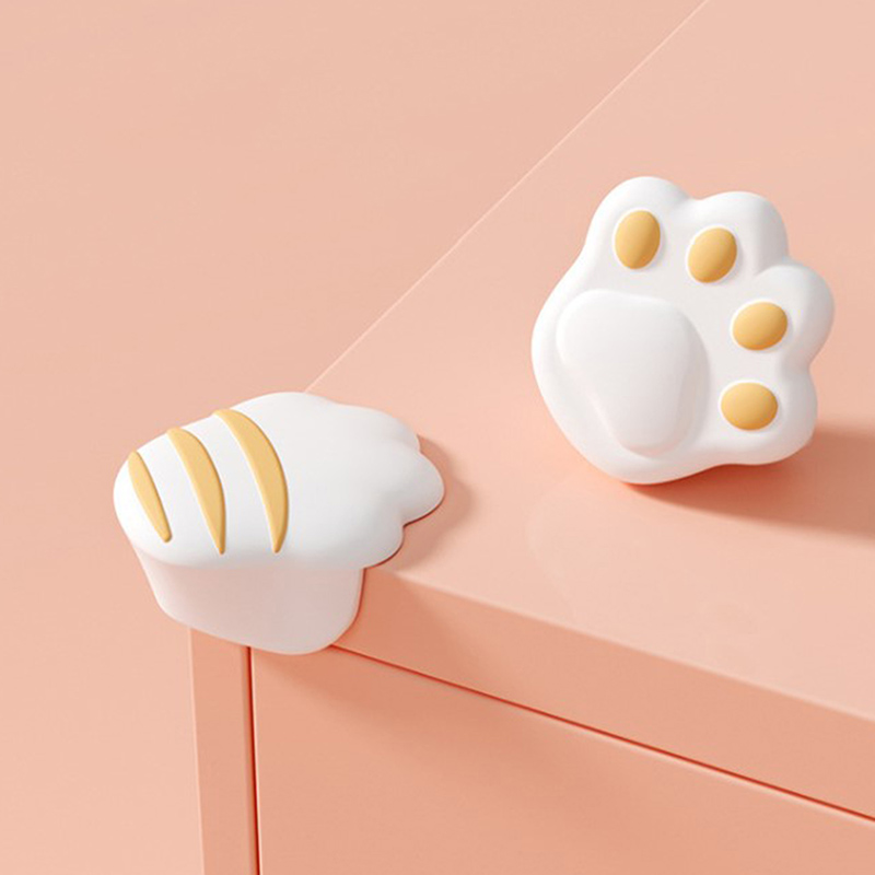 2 Stuks Leuke Cartoon Baby Silicone Veiligheid Protector Tafel Hoek Bescherming Van Kinderen Anticollision Edge Hoeken Guards Veiligheid