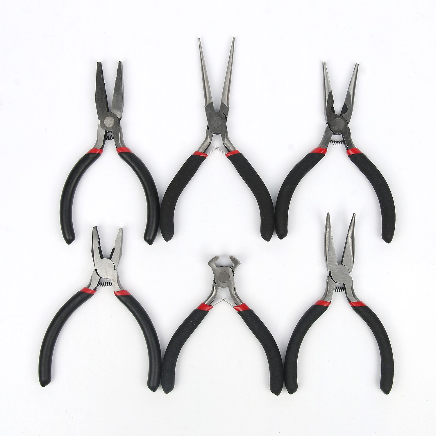 Mini Pliers Diagonal Pliers Long Needle Nose Cutter Handcraft Beading Insulated Plier For DIY Small Jewelry Pliers Tools