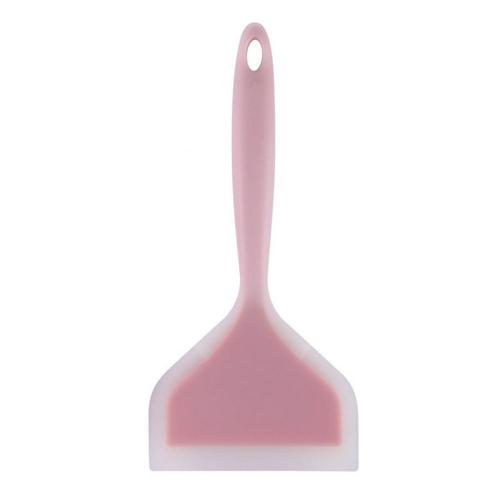 1Pc Non-stick Siliconen Spatels Rundvlees Vlees Ei Koken Spatel Keuken Koken Bakken Schraper Pizza Schop Voedsel Lifters turners: Roze