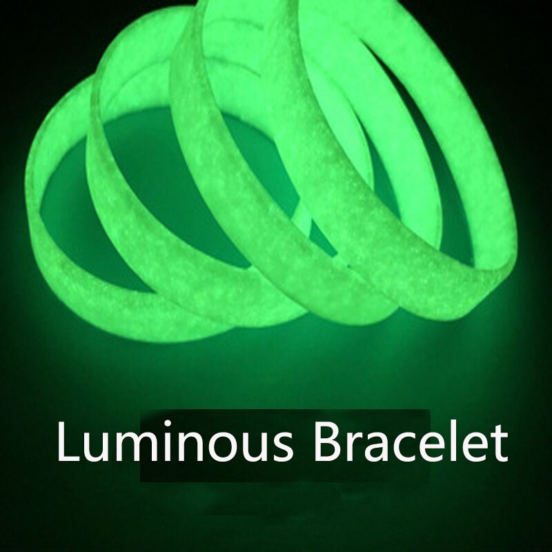Silicone Wristbands Bracelets For Birthday Party Game Sports Bar Men Women Adults Children Night Club Running