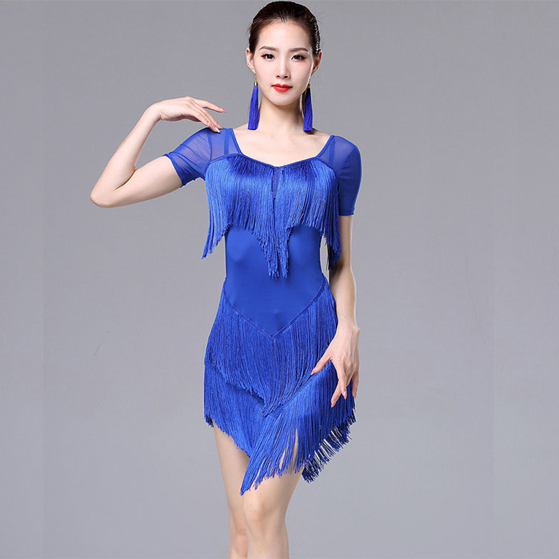 Tassel Latin Dance for Woman Latin Dance Dress For Women International Standard Ballroom Cha Cha Salsa Latin Dancing Dress