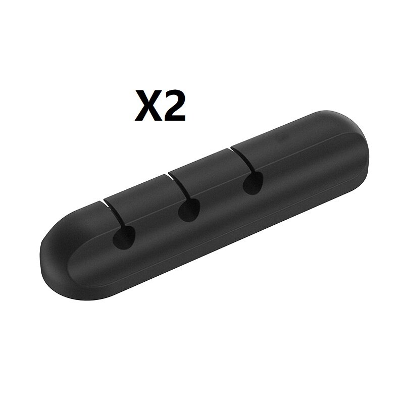 Self Stick Charging Cables USB Cords Cell Phone Chargers Wired Headphones Cable Organizer Car Wire Holder Desktop Cable Clamp: 3 Cards