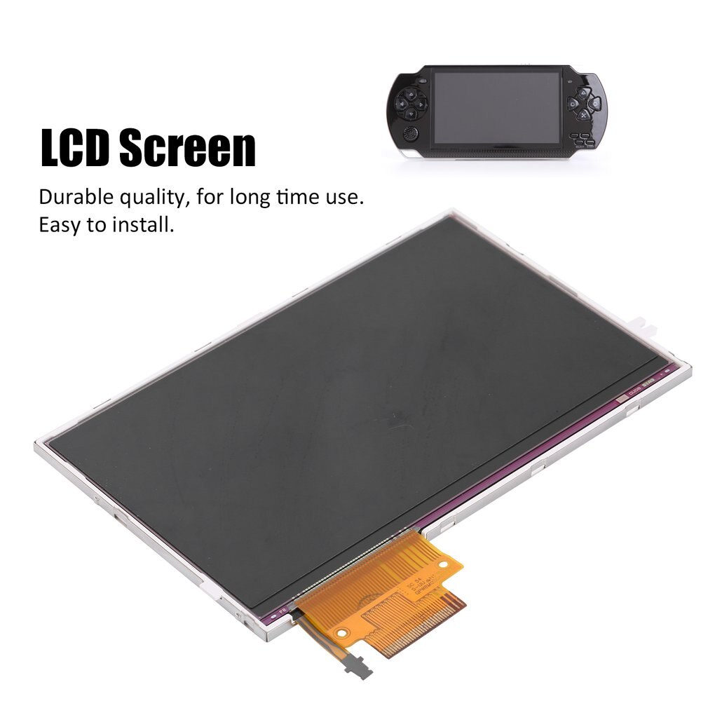 Pieza de pantalla LCD de retroiluminación para PSP 2000 2001 2002 2003 2004 Pantalla de consola nuevas pantallas de preciso