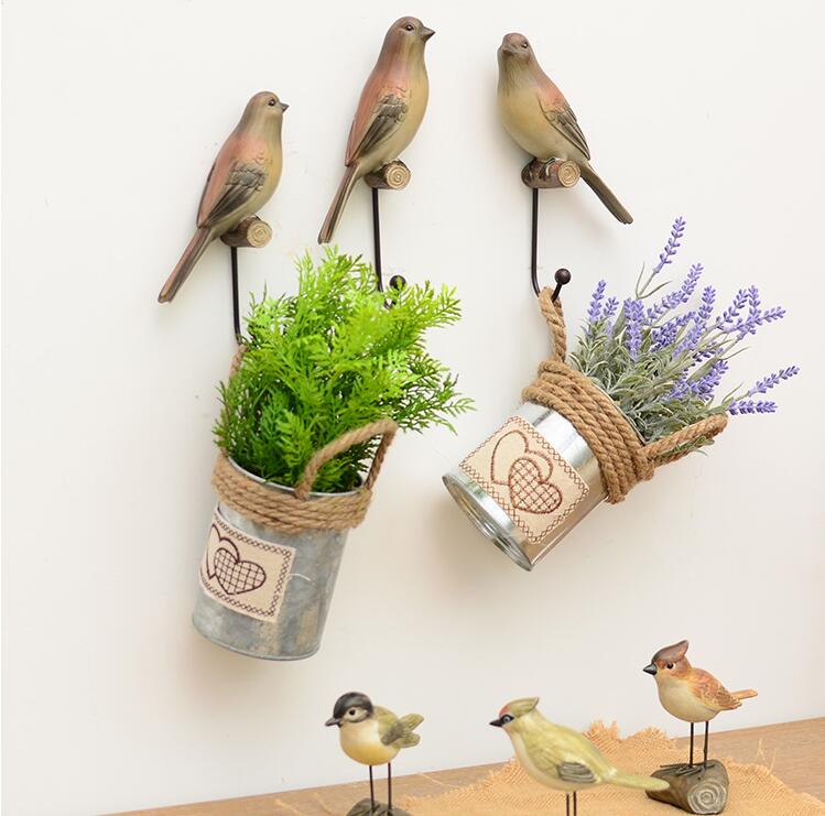 Vidric 3D Animal hooks Clothes hooks bedroom/bar hook robe hook wall hanging Bird hooks Key hanger