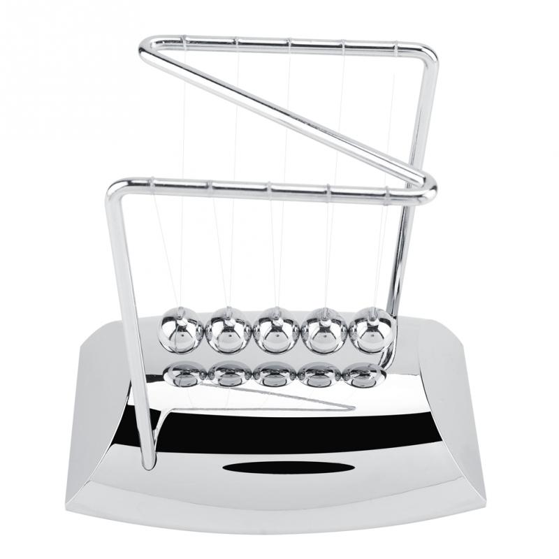 Newtons vugge balance stålkugler fysik videnskab pendul ornamenter balancebold fysik videnskab pendul