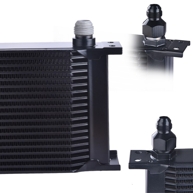 SPEEDWOW 16Row Aluminum Radiator Kit 10AN Stacked ... – Vicedeal