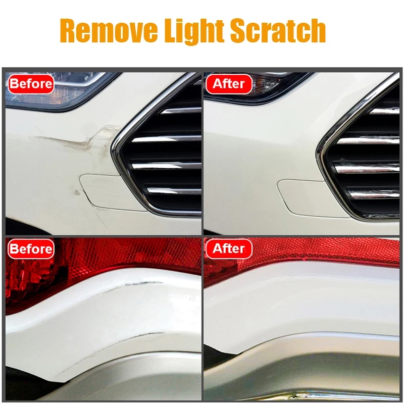 Glass Deep Cleanser Car Scratch Remover Liquid Microfiber Windscreen Window Cleaning Glass Remove Oil Film Car Styling