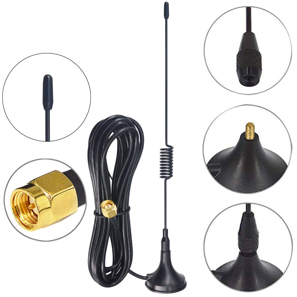 3.5DBi Winsten ADS-B 1090Mhz Antenne Diy Adapter Sma TS9 Tnc CRC9 Bnc Mcx Smb Rp Sma Male Connector Antenne magnetische Base RG174 3M