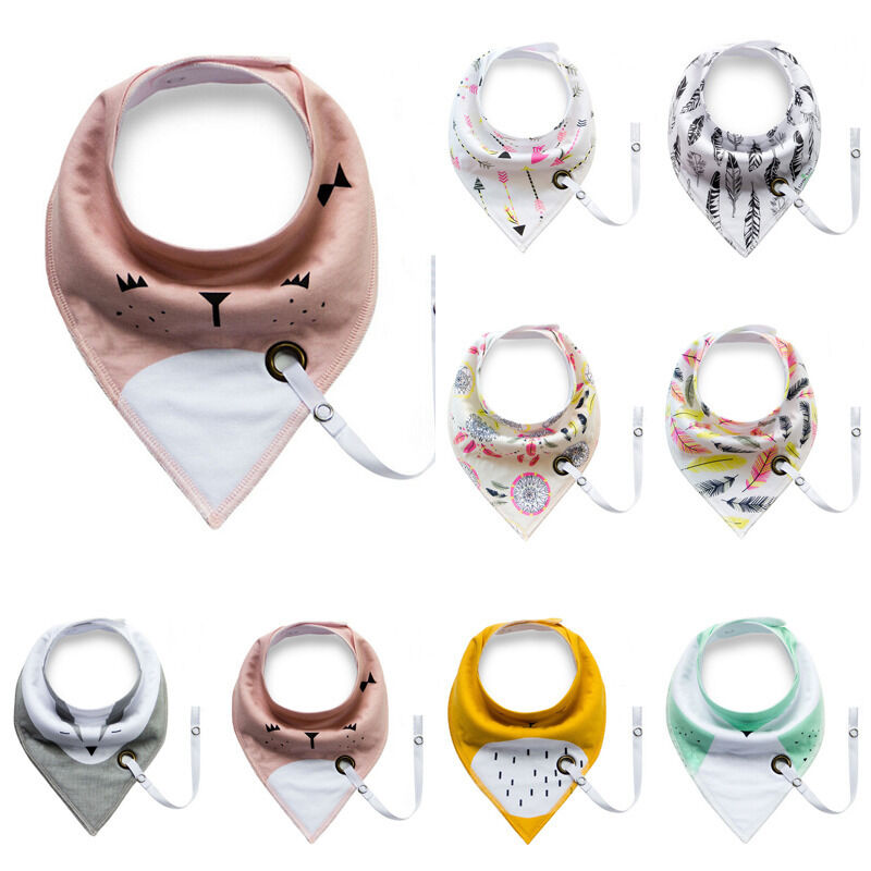 Pudcoco Schattige Baby Jongen Meisjes Speeksel Handdoek Bandana Lunch Bib Burp Doeken Dribble E Kids Head Sjaal