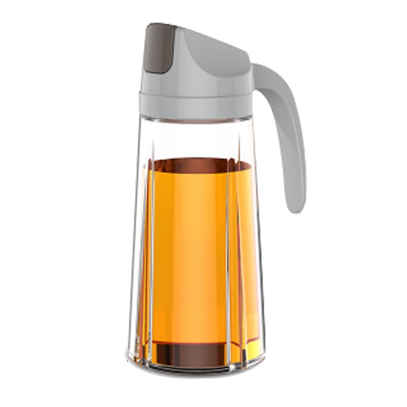 Da cucina di Olio di Vetro Bottiglia di distributore Automatico di Apertura Chiusura Casa Bottiglie per Olio E Aceto Miele D'oliva Contenitore di Olio di vendita calda: albicocca 630ml