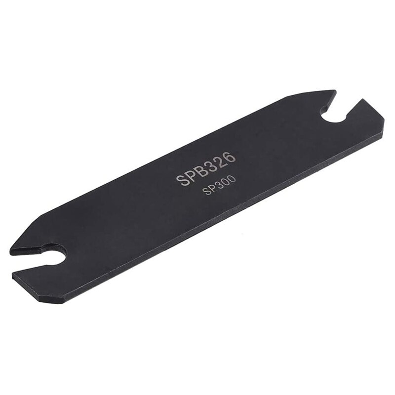 SPB26-3 Parting Grooving Cut-Off Blade Tool Holder 26mm + 10Pcs NC3030 Gold Cutter Inserts Turning Tools