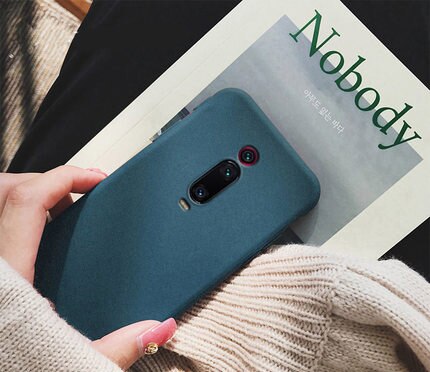 For Xiaomi Mi 9T Pro Case Soft Matte silicone Slim Protect Back Cover Case for xiaomi redmi k20 pro mi9t full cover phone shell: For Redmi K20 Pro / Blue