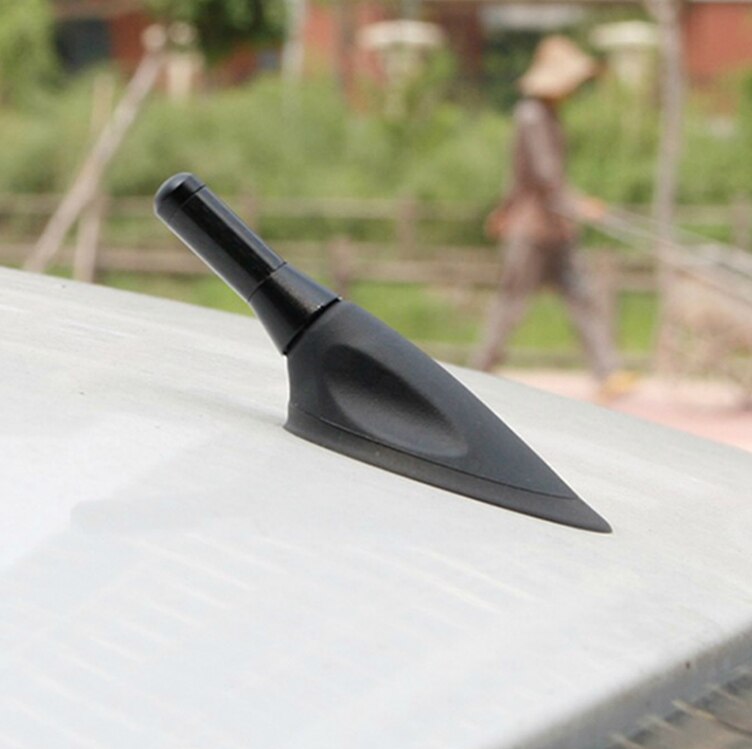 3.5cm Car Roof Antenna Carbon Fiber Short Stubby Mast Antenna for Fiat 500 500x ducato tipo panda bravo doblo stilo freemont