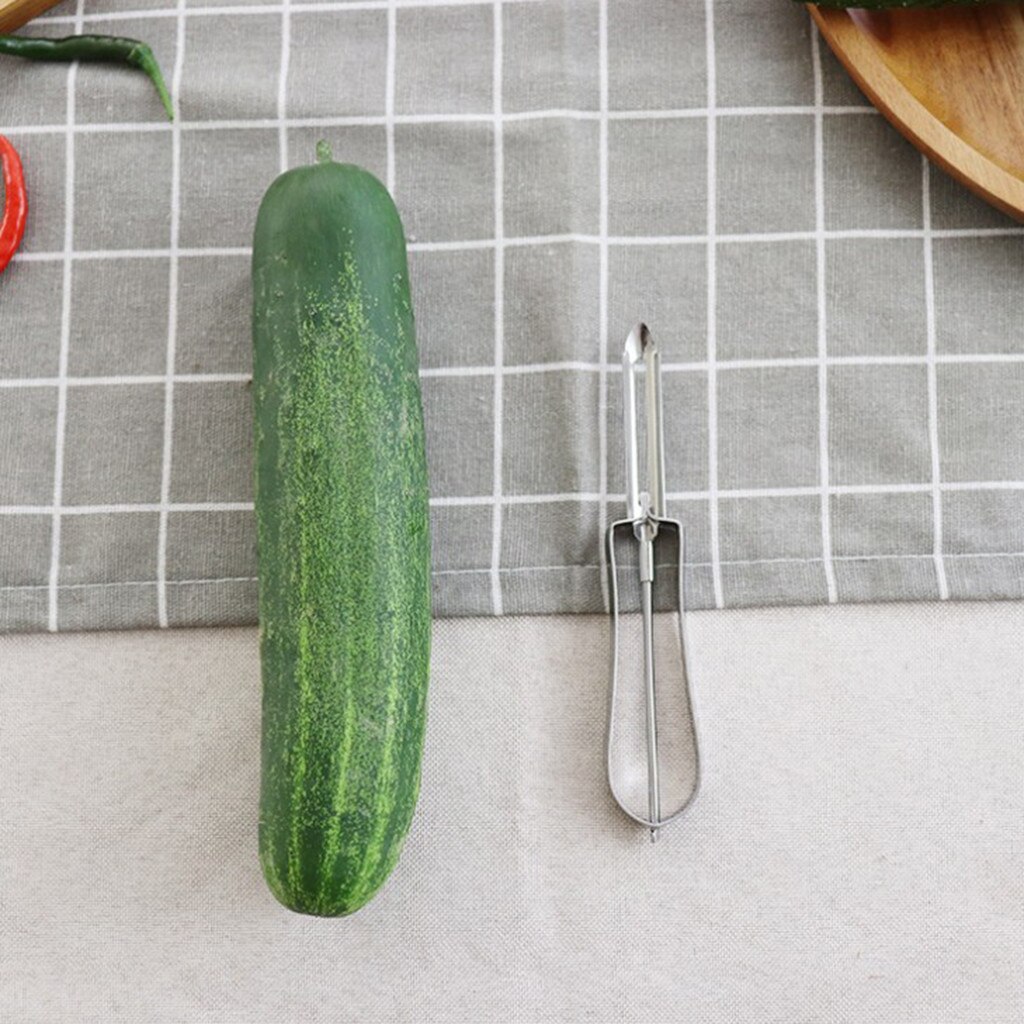 Handheld Keuken Gereedschap Rvs Swivel Dunschiller-Groente Aardappel Fruit Keuken Gadgets Groente Snijgereedschap