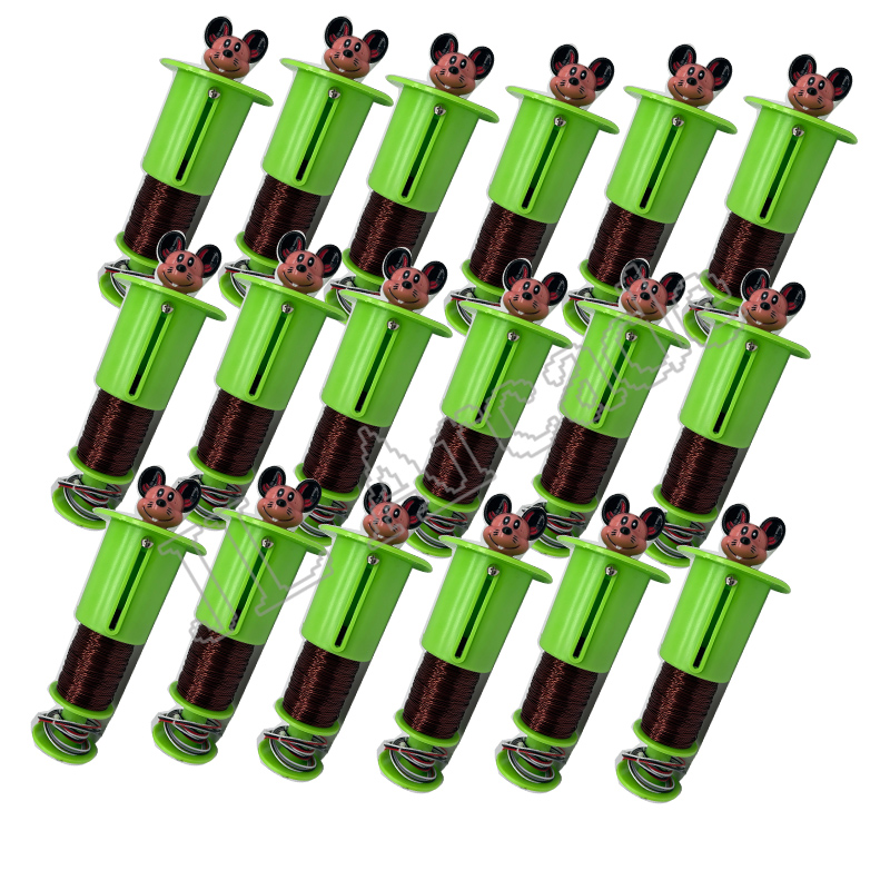 Accesorios para máquinas de juego de hámster, bricolaje, cabeza de ratón de dibujos animados, rana, cilindro de plástico, juego de Arcade