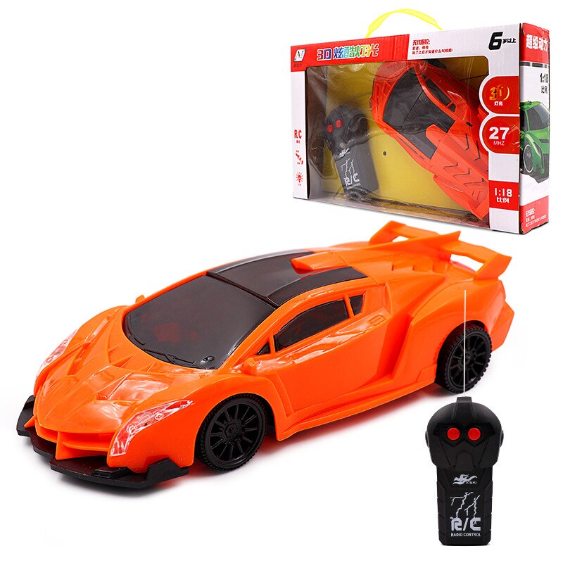 Neue Kinder der Vier-weg Fernbedienung Sport Auto Drift Auto Bugatti Fernbedienung Auto Modell Spielzeug: 2 Rambo orange