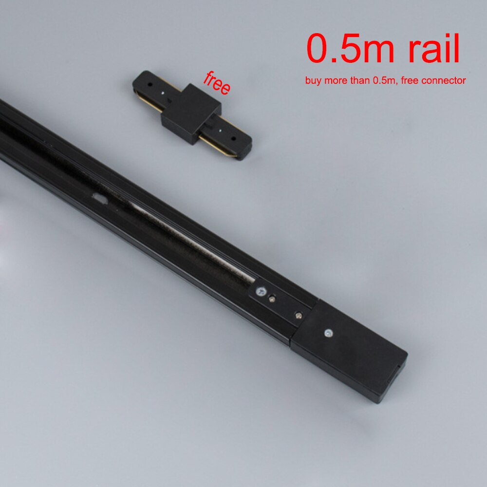 Led Track Lichten 7W GU10 Led Rail Spoor Spot Light 220v Track/Gemonteerd Verlichting voor Winkel spotlight Rail Lampen Winkel Licht: rail 2 / rail