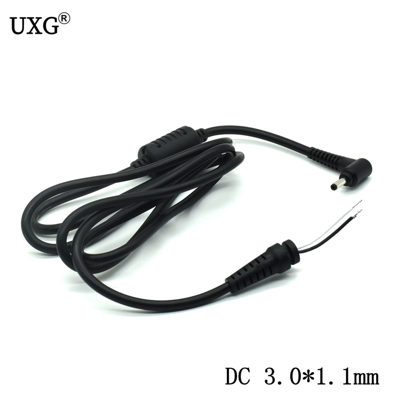 1Pcs 3.0X1.1 Mm Dc Power Charger Plug Kabel Connector Voor Asus/Samsung Laptop Adapter Oplader Dc connector 3.0*1.0 Kabel