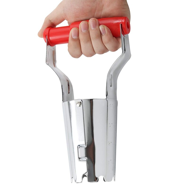 Automatic soil release excavation filler hole - Perfect garden bulb planting tool for growing tulips, daffodils, annual plants