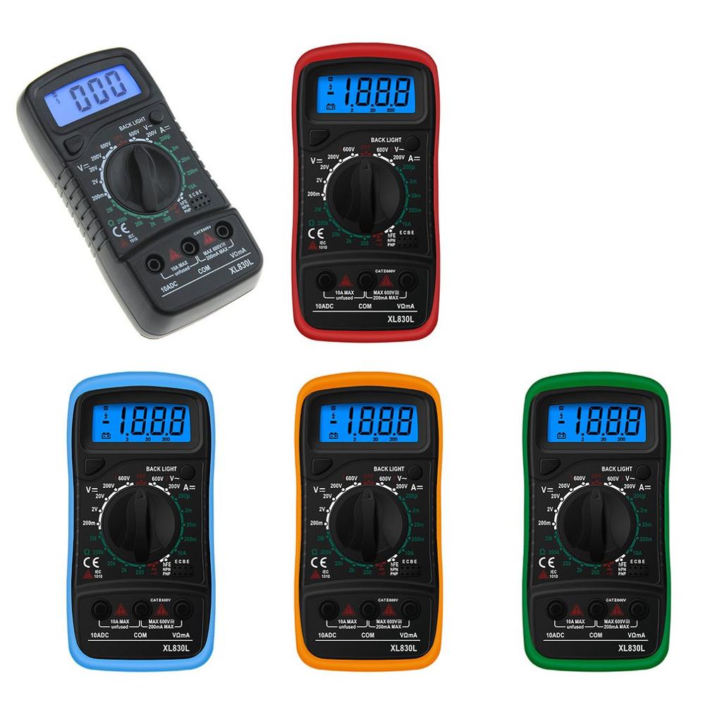Multi-function Digital Multimeter Xl830l Digital Multimeter Handheld Multimeter Precision Digital Display