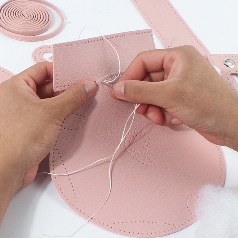 Funny Homemade Sewing DIY Women Corssbody Bags Cute Cartoon Pink Pig Women Shouder Bags Birthday for girls