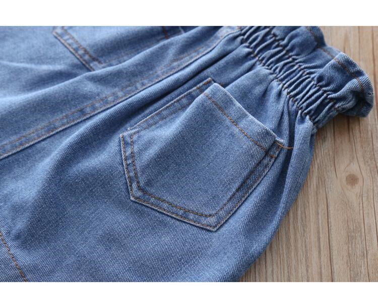 Sommer Mädchen Baby Röcke kinder Frühjahr Koreanische Röcke Teen Mädchen Tunika Denim Röcke Kinder Shorts 2-13Y