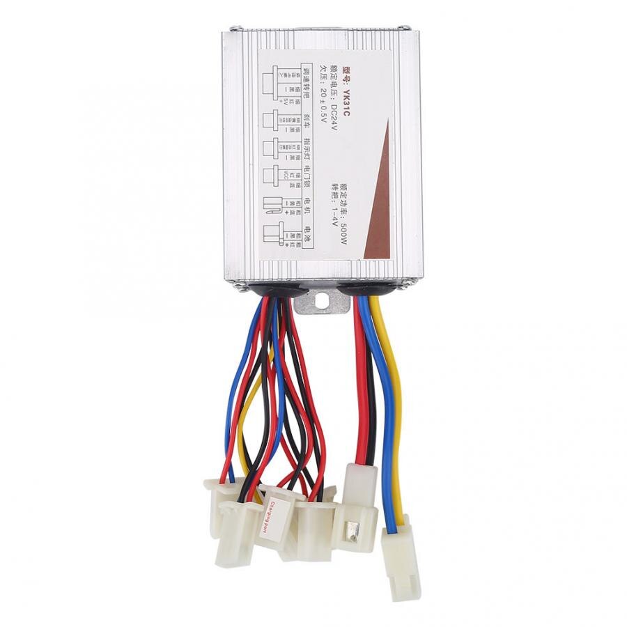 24V/36V/48V 250W/350W/500W/800W DC silnik robić roweru elektrycznego szczotkowanego kontrolera skrzynka dla rowerów elektrycznych skuter e-rower akcesoria