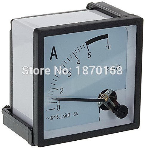 Kvadratmeter -72 ac 0-5a 10a 15a 20a 30a sq72 kvadratpanel meter målestrøm analog analog amperemeter 72*72mm