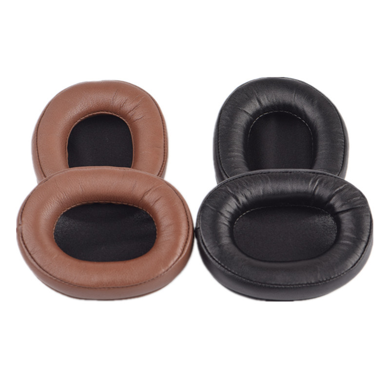 1 par øreputer til edifier  w855 w855bt bt w -855bt 855 headset hodetelefoner øreklokke pute erstatning øreputer erme skinn