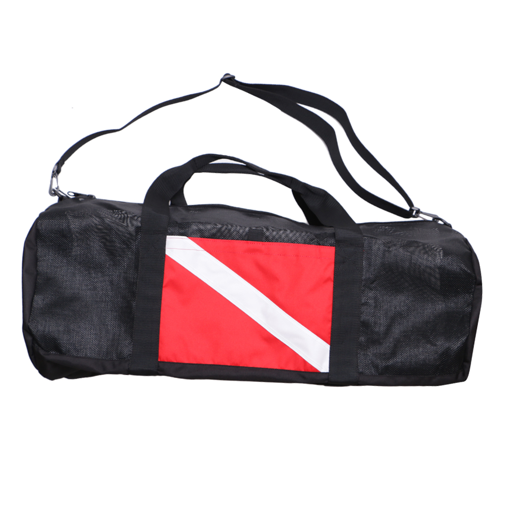 Grote Rits Dive Vlag Mesh Gear Bag Rugzak Voor Duiken Zwemmen Snorkel