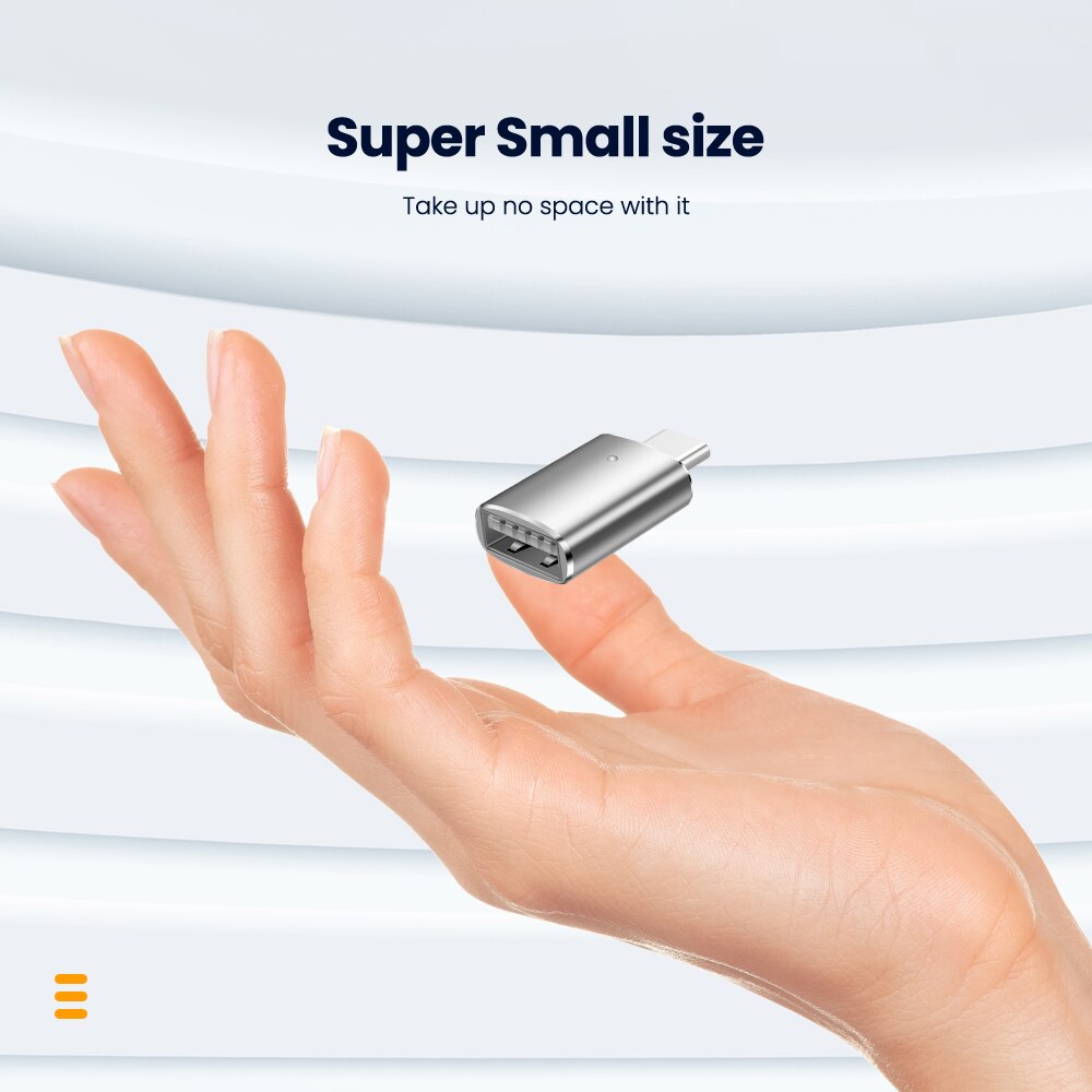 Elough OTG USB C Adapter USB 3.0 To Type C For Xiaomi Samsung USB type C Male To Micro USB Female Converter USBC OTG Connector