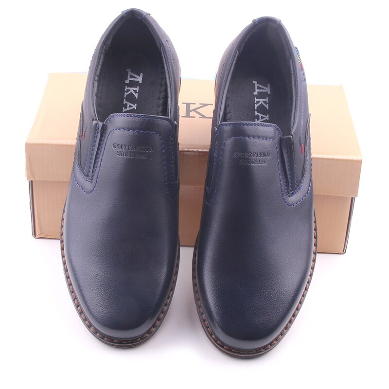 Children Kids Boys Shoes Men's Formal Leather Sneaker Loafers Big Teenage Boys Dress Shoes School Party Wedding Shoes For party