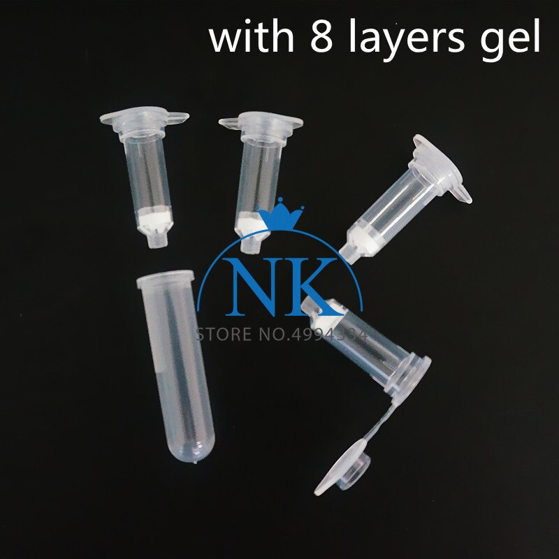 100pcs/lot 2ml separation column Plasmid extraction kit Chromatography DNA RAN Extraction nucleic acid purification column