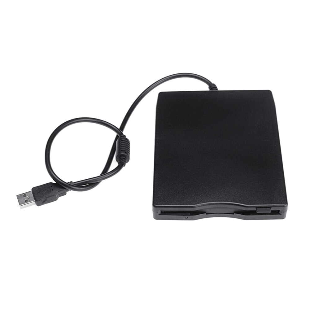 Usb Interface Computer Accessoires Thuis Floppy Drive Externe Schijf Draagbare Plastic 1.44M Fdd Duurzaam Plug En Play Zwart Kantoor