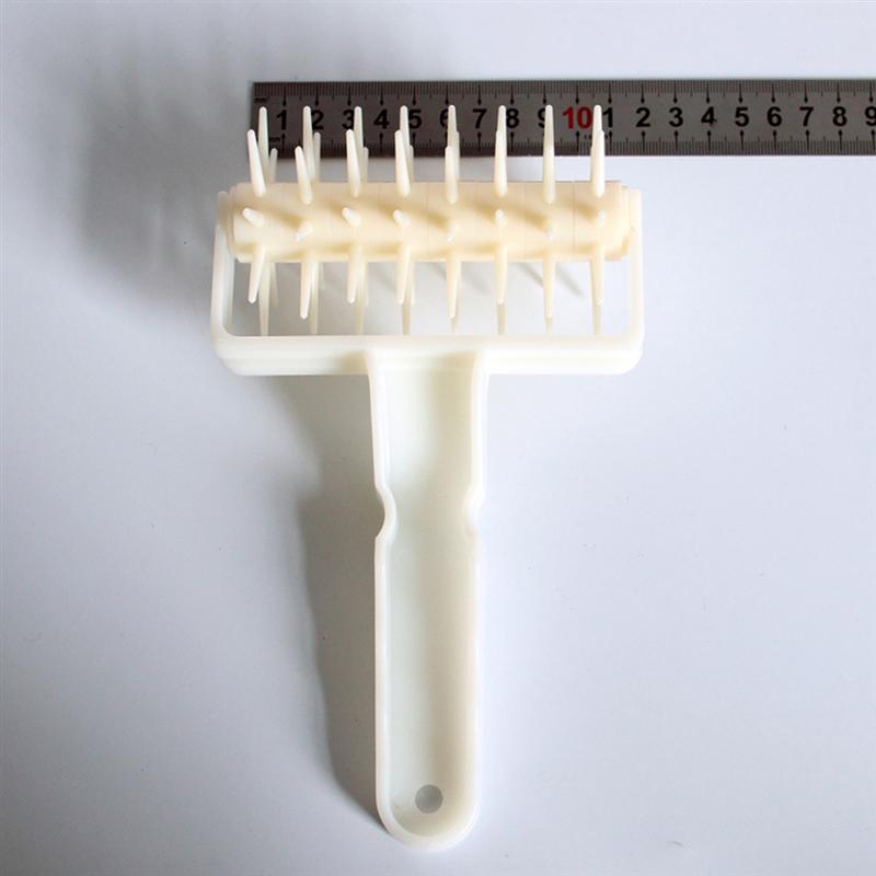 Pizza Rolling Pin Punch Plastic Pizza Dough Pie Hole Embossing Lattice Craft Pizza Hole Puncher Kitchen Baking Tools